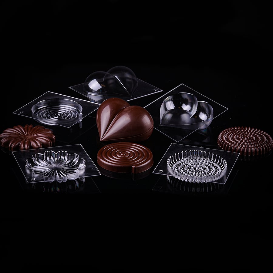 Moules à chocolats 3D Thermoformés : Pratique (2/3) – La Pâtisserie  Numérique