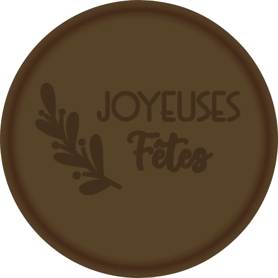Tampon en métal Joyeuses fêtes illDESIGN France