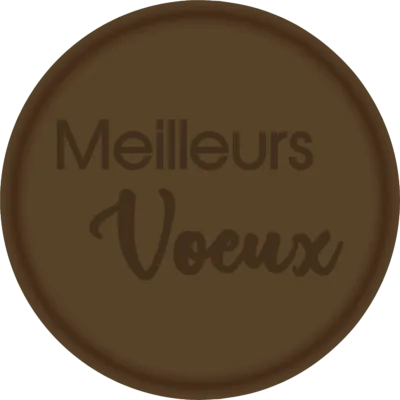 Tampon en métal Meilleurs voeux illDESIGN France