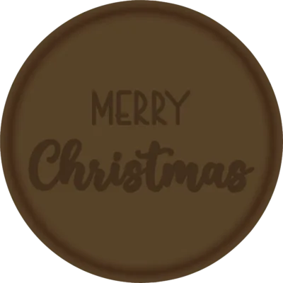Tampon en métal Merry christmas illDESIGN France