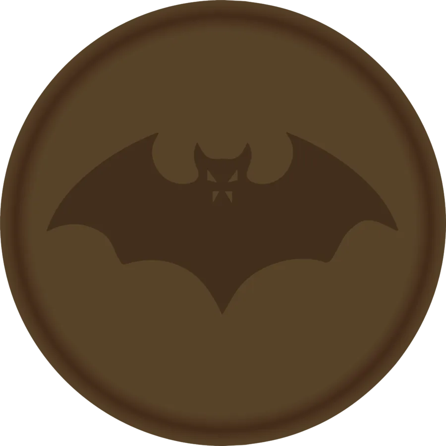 Tampon en métal Chauve souris illDESIGN France