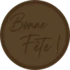 Tampon en métal Bonne fête ! illDESIGN France