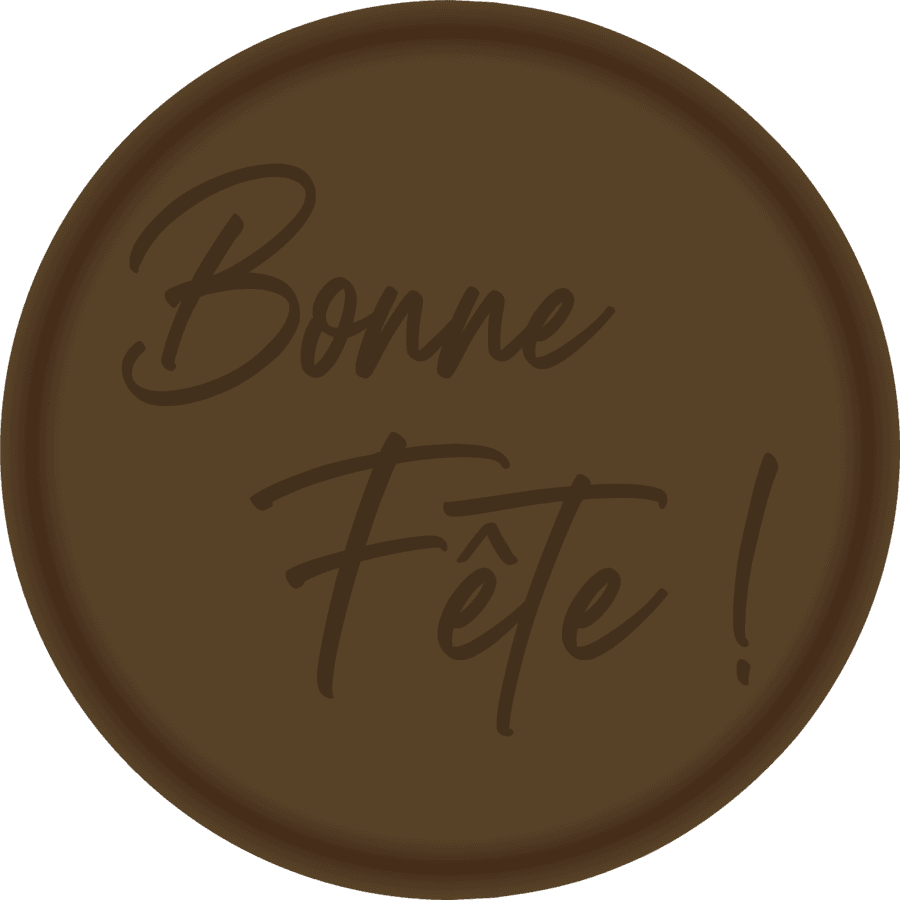 Tampon en métal Bonne fête ! illDESIGN France