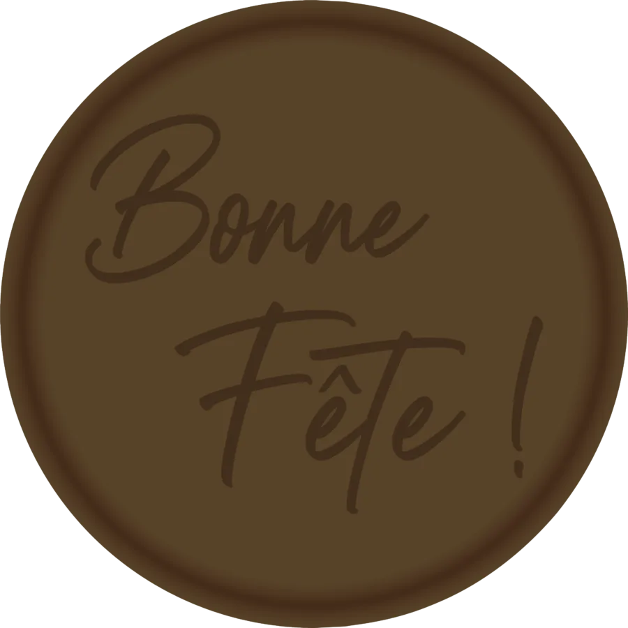 Tampon en métal Bonne fête ! illDESIGN France