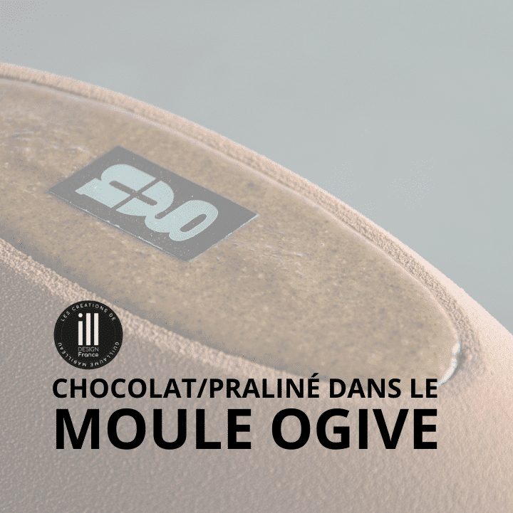 Chocolat/Praliné dans le Moule Ogive illDESIGN France