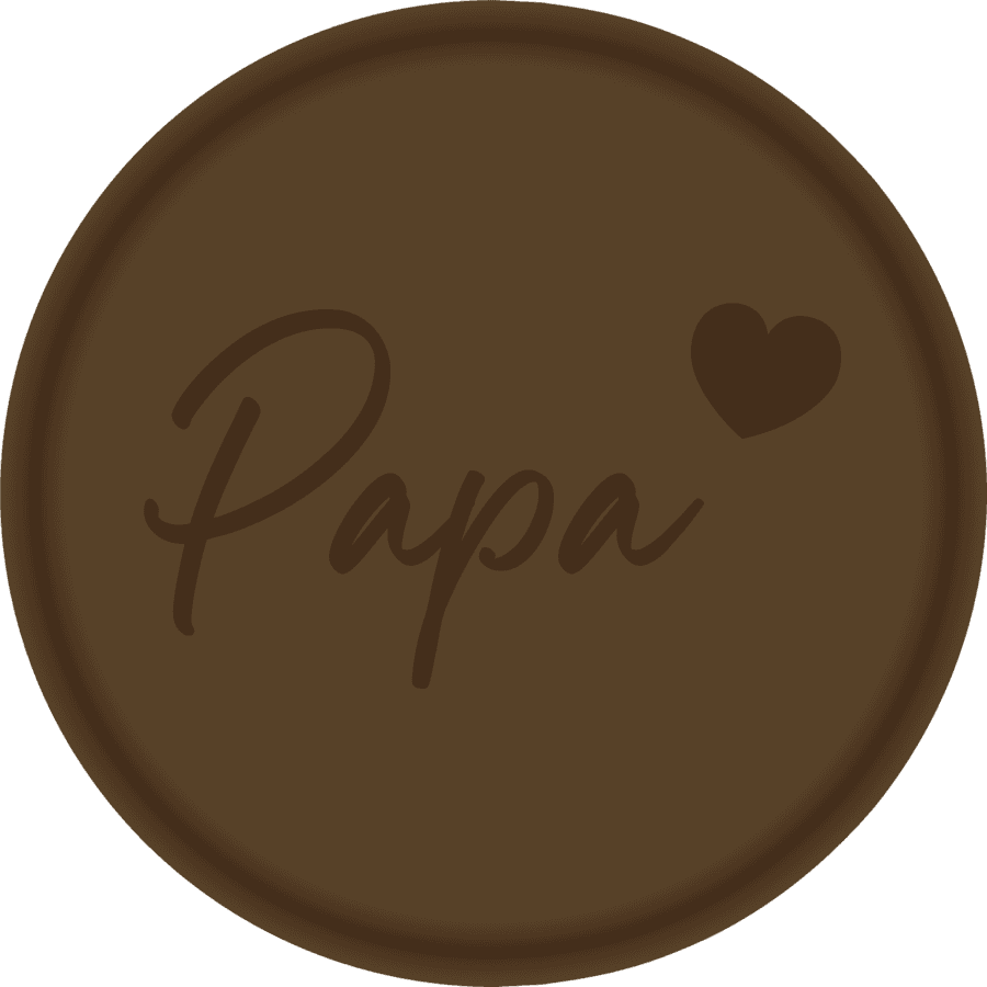 Tampon en métal Papa illDESIGN France