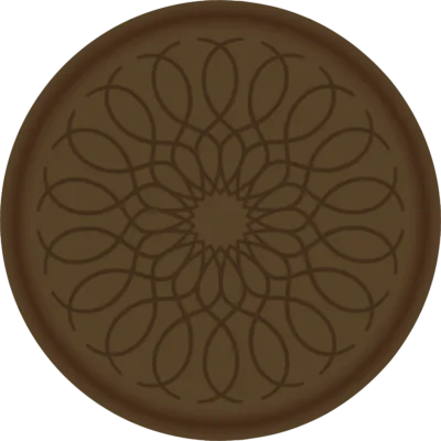Tampon en métal Mandala illDESIGN France