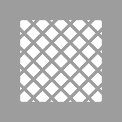 POCHOIR CARREAUX GRILLE illDESIGN France