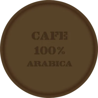 Tampon en métal Café 100% Arabica illDESIGN France