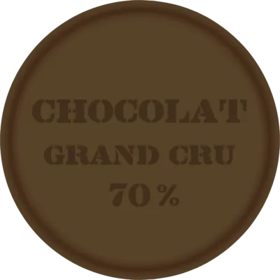 Tampon en métal Chocolat Grand cru illDESIGN France