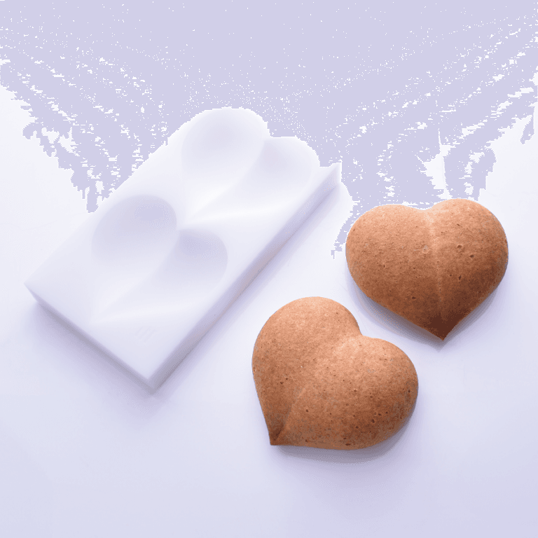 Moule choux coeur plein illDESIGN France