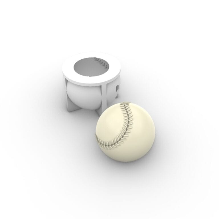 Moule balle de baseball Gâteau individuel illDESIGN France