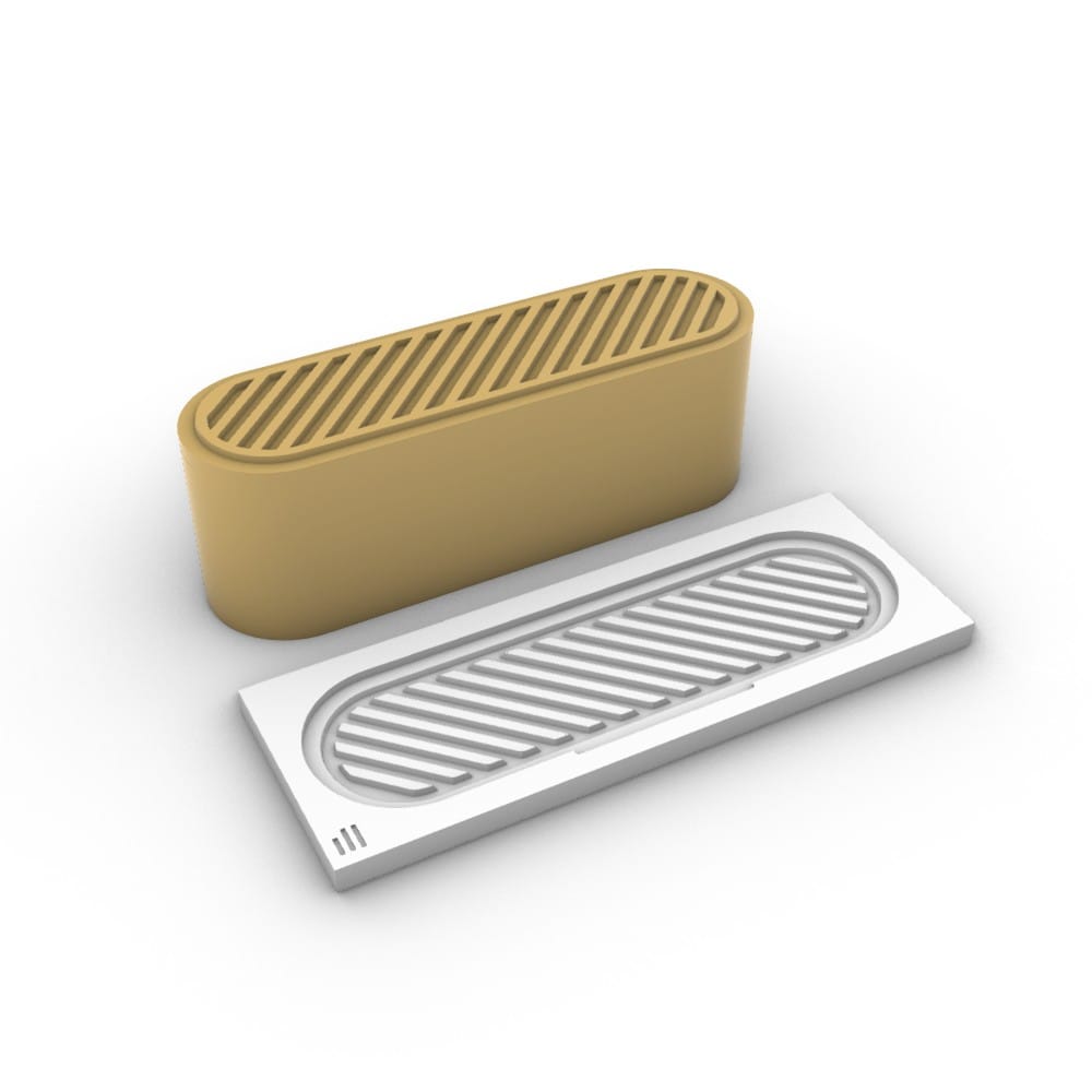 Moule insert HACHURES - Gâteau de voyage illDESIGN France