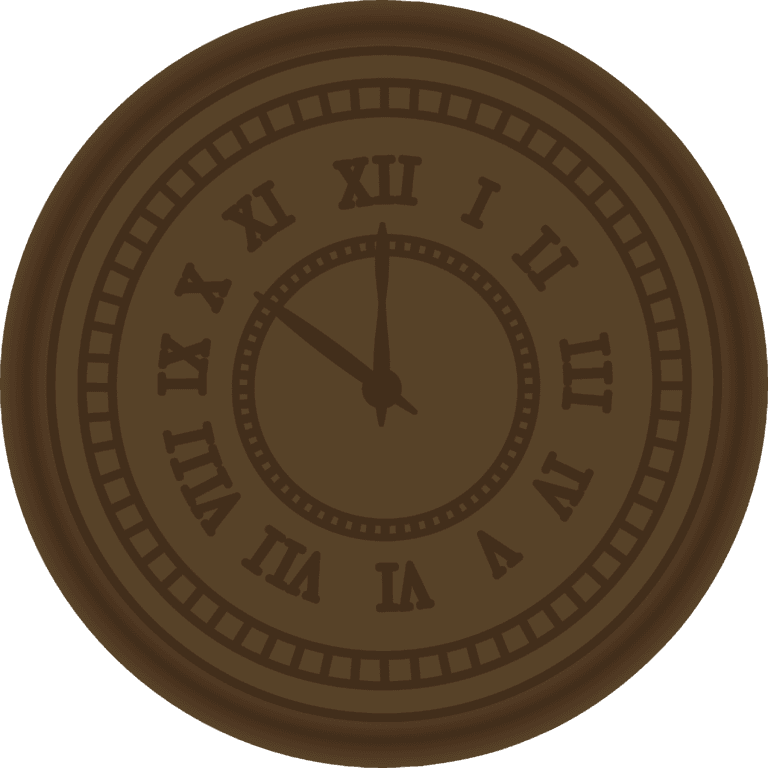 Tampon en métal horloge illDESIGN France