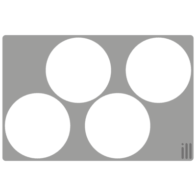 Chablon à frangipane Ø20 illDESIGN France