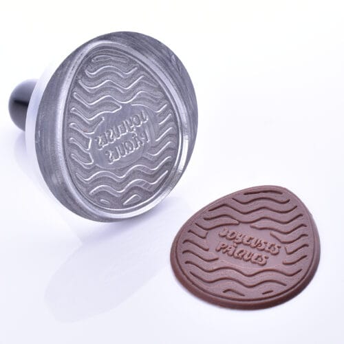 Tampon en métal Oeuf Joyeuses Pâques illDESIGN France