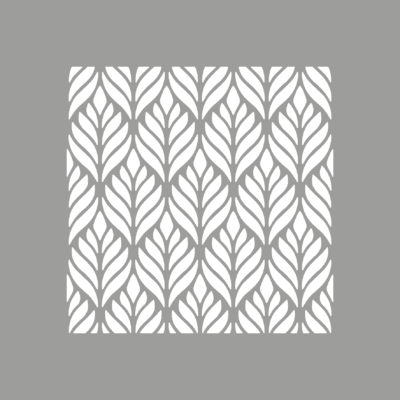 POCHOIR FEUILLE CARRÉ illDESIGN France