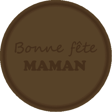 Tampon en métal Bonne fête maman illDESIGN France