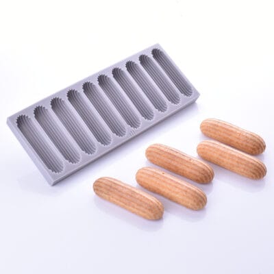 Moule éclairs finger striés illDESIGN France